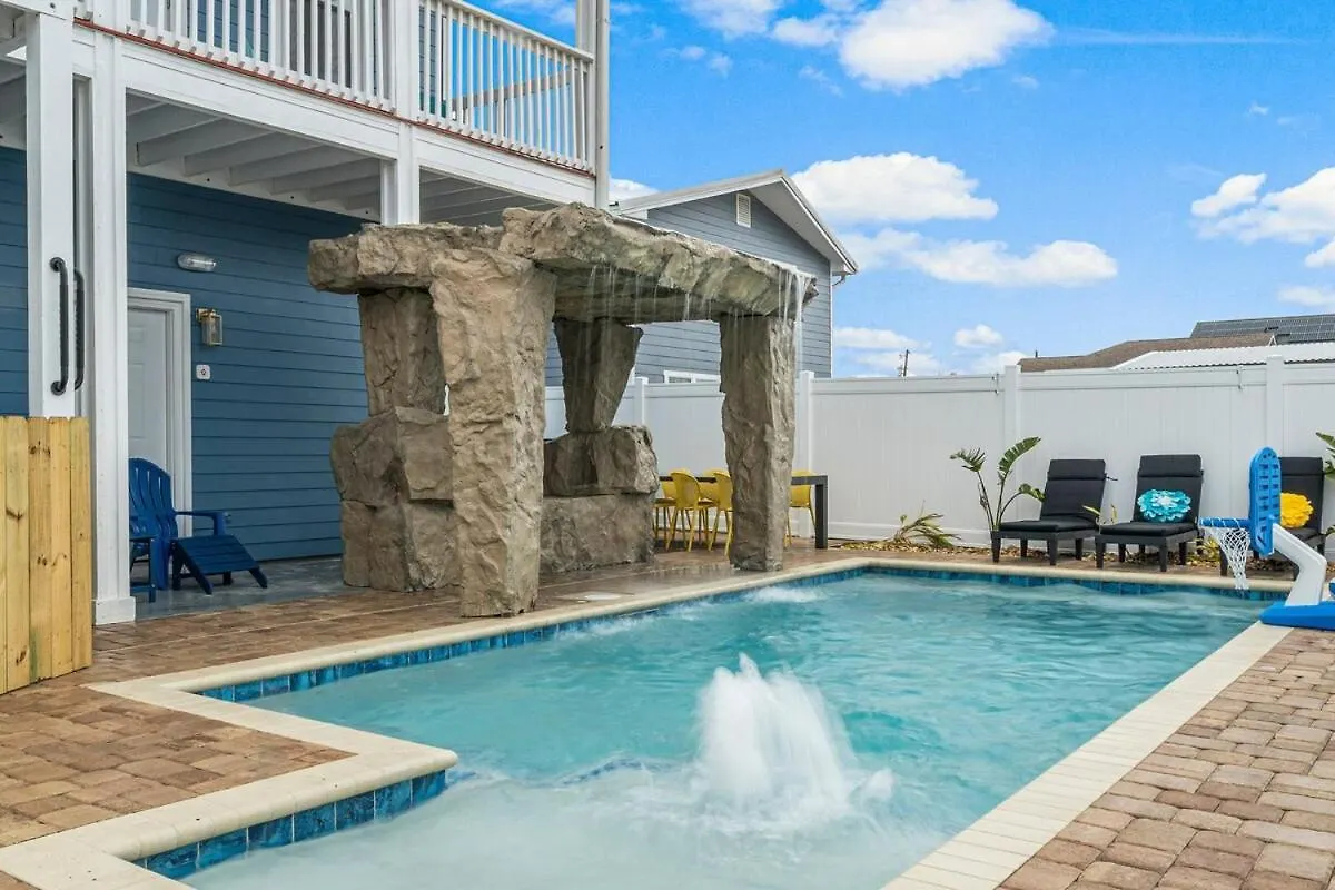 Soak And Sizzle! Pool Waterfall Games Grill Near Beach Panama City Beach Lägenhet