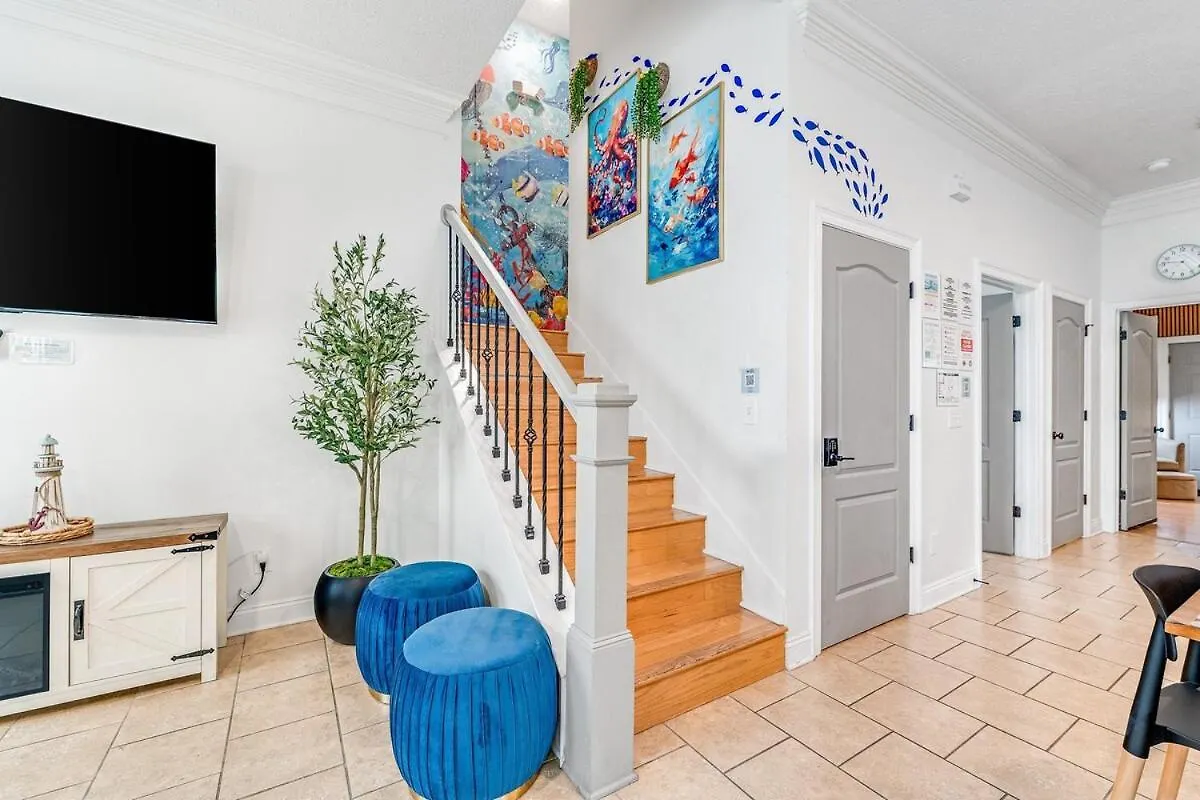 Apartment Soak And Sizzle! Pool Waterfall Games Grill Near Beach Panama City Beach